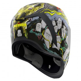 ICON AIRFORM MIPS DEAD SERIOUS BLACK HELMET