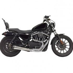 BASSANI ROAD RAGE EXHAUST-CHROME # 1X52R