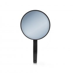 Rizoma Eccentrico Bar Silver and Black anodized Mirror Each Part # BS145AB