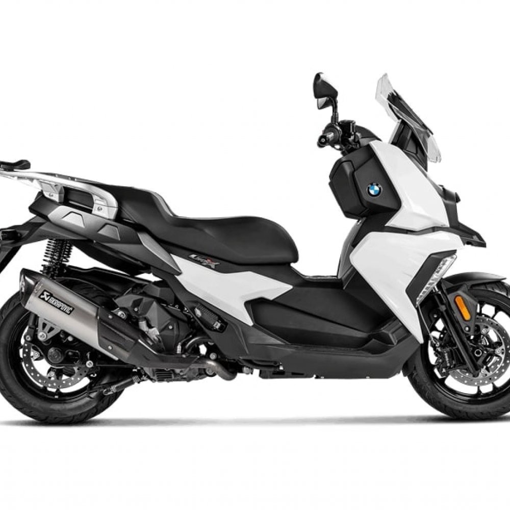 AKRAPOVIC BMW C-400 GT 2019 SLIP-ON LINE TITANIUM S-B4SO2-HRT