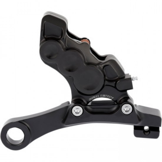 ARLEN NESS 6-PISTON CALIPER - REAR - BLACK - 11.8 # 02-303 ARLEN NESS 6-PISTON CALIPER - REAR - BLACK - 11.8 # 02-303