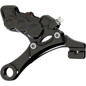 ARLEN NESS 6-PISTON CALIPER - REAR - BLACK - 11.8 # 02-323
