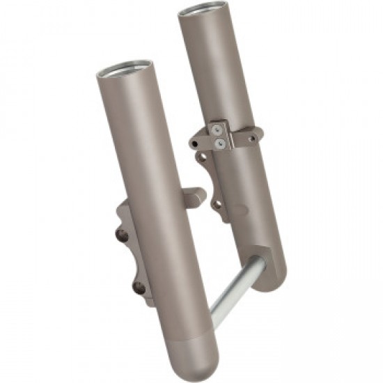 ARLEN NESS FORK LEGS - TITANIUM ANODIZED - SMOOTH - DUAL DISC # 06-507 ARLEN NESS FORK LEGS - TITANIUM ANODIZED - SMOOTH - DUAL DISC # 06-507