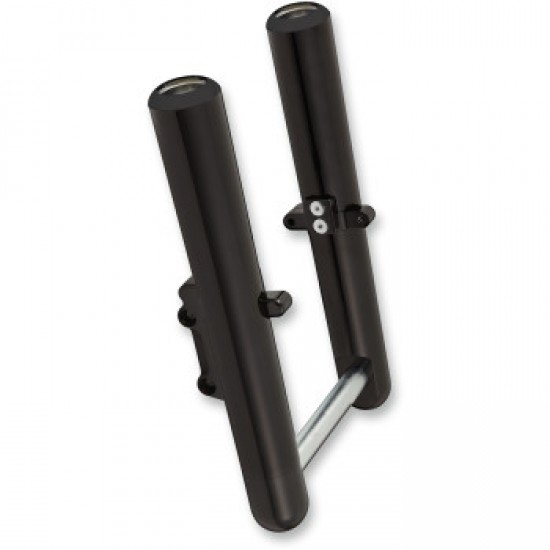 ARLEN NESS FORK LEGS - BLACK ANODIZED - HOT LEGS - CUSTOM SINGLE DISC - SMOOTH - 00-07 # 06-523 ARLEN NESS FORK LEGS - BLACK ANODIZED - HOT LEGS - CUSTOM SINGLE DISC - SMOOTH - 00-07 # 06-523
