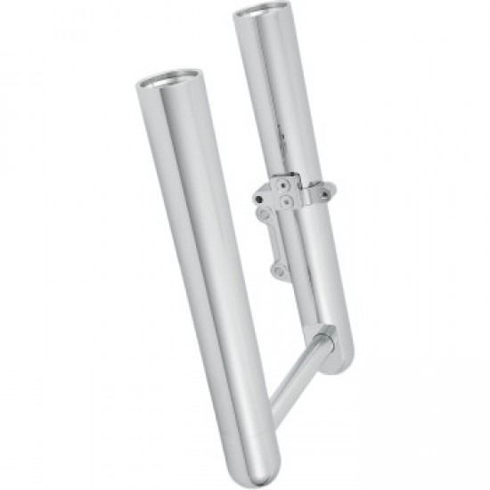 ARLEN NESS FORK LEGS - CHROME - HOT LEGS - CUSTOM SINGLE DISC - SMOOTH - 07-17 FLST # 06-550 ARLEN NESS FORK LEGS - CHROME - HOT LEGS - CUSTOM SINGLE DISC - SMOOTH - 07-17 FLST # 06-550