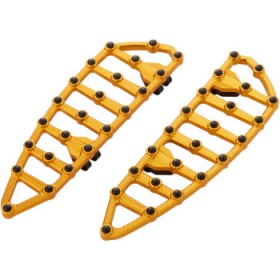 ARLEN NESS MX DRIVER FLOORBOARDS - GOLD # 06-894