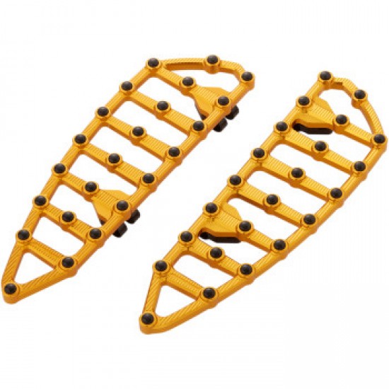 ARLEN NESS MX DRIVER FLOORBOARDS - GOLD # 06-894 ARLEN NESS MX DRIVER FLOORBOARDS - GOLD # 06-894
