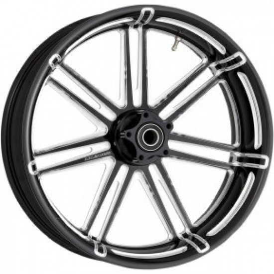 ARLEN NESS WHEEL - 7-VALVE - REAR - SINGLE DISC/WITH ABS - BLACK - 18X5.5 # 10301-203-6501 ARLEN NESS WHEEL - 7-VALVE - REAR - SINGLE DISC/WITH ABS - BLACK - 18X5.5 # 10301-203-6501