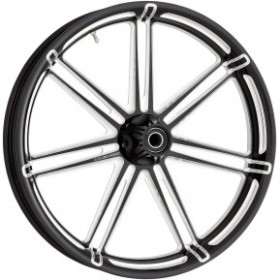 ARLEN NESS WHEEL - 7-VALVE - FRONT - DUAL DISC/WITH ABS - BLACK - 21X3.5 # 10301-204-6008