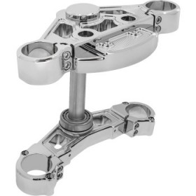 ARLEN NESS TRIPLE TREE - CHROME # 130-009