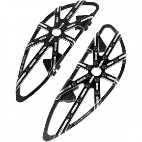 ARLEN NESS DRIVER FLOORBOARDS - 10 GAUGE - BLACK # 410-005 ARLEN NESS DRIVER FLOORBOARDS - 10 GAUGE - BLACK # 410-005