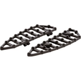 ARLEN NESS MX DRIVER FLOORBOARDS - BLACK # 410-007