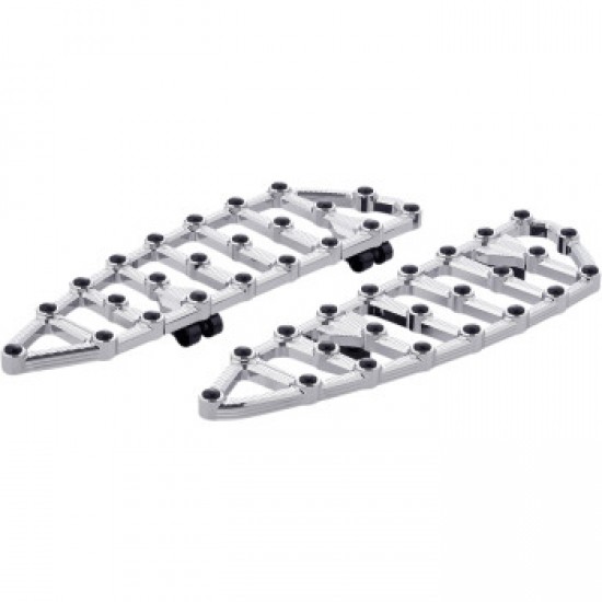ARLEN NESS MX DRIVER FLOORBOARDS - CHROME # 410-008 ARLEN NESS MX DRIVER FLOORBOARDS - CHROME # 410-008