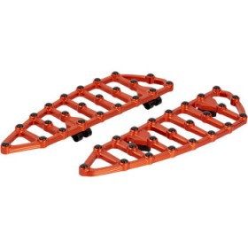 ARLEN NESS MX DRIVER FLOORBOARDS - ORANGE # 410-011