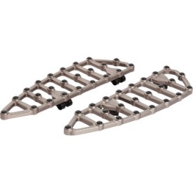 ARLEN NESS MX DRIVER FLOORBOARDS - TITANIUM # 410-013