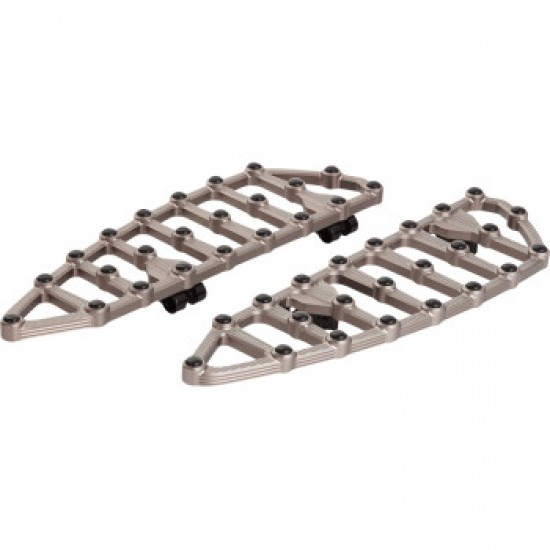 ARLEN NESS MX DRIVER FLOORBOARDS - TITANIUM # 410-013 ARLEN NESS MX DRIVER FLOORBOARDS - TITANIUM # 410-013