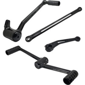 ARLEN NESS DEEP CUT FOOT CONTROL KIT W/ HEEL/TOE SHIFTER - BLACK # 420-106