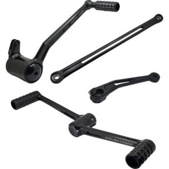 ARLEN NESS DEEP CUT FOOT CONTROL KIT W/ HEEL/TOE SHIFTER - BLACK # 420-106 ARLEN NESS DEEP CUT FOOT CONTROL KIT W/ HEEL/TOE SHIFTER - BLACK # 420-106