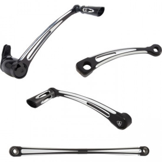 ARLEN NESS DEEP CUT FOOT CONTROL KIT W/ TOE SHIFTER - BLACK # 420-108 ARLEN NESS DEEP CUT FOOT CONTROL KIT W/ TOE SHIFTER - BLACK # 420-108