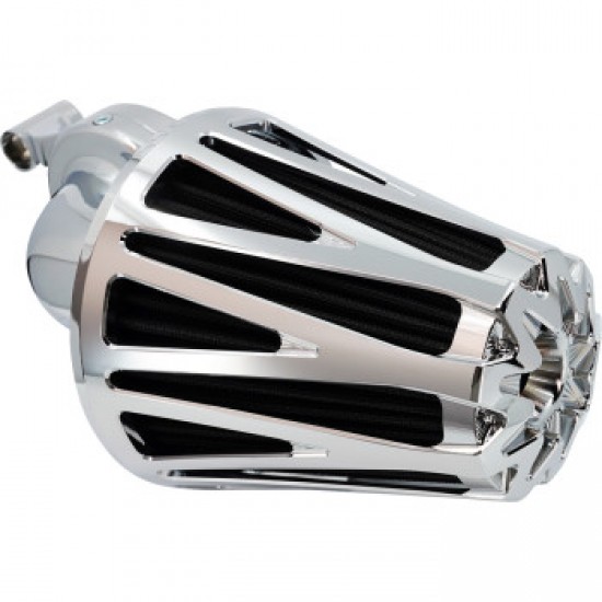 ARLEN NESS MONSTER SUCKER AIR CLEANER - CHROME # 600-088 ARLEN NESS MONSTER SUCKER AIR CLEANER - CHROME # 600-088