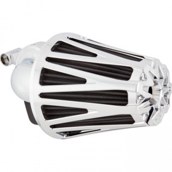 ARLEN NESS MONSTER SUCKER AIR CLEANER - CHROME # 600-089 ARLEN NESS MONSTER SUCKER AIR CLEANER - CHROME # 600-089