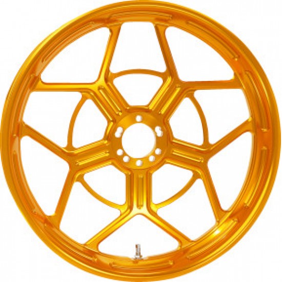 ARLEN NESS WHEEL - SPEED 5 - FORGED - GOLD - 21X3.5 # 71-585 ARLEN NESS WHEEL - SPEED 5 - FORGED - GOLD - 21X3.5 # 71-585