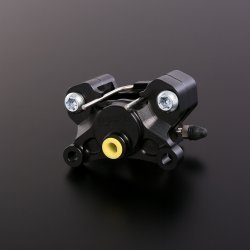 Abm Brake Caliper Isaac4 2-Piston Right Rear Black Part # 100284-F15