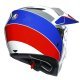 Agv Ax9 Atlante White Blue Red Off Road Helmets