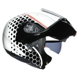 Agv Compact St Detroit White Black Modular Helmets