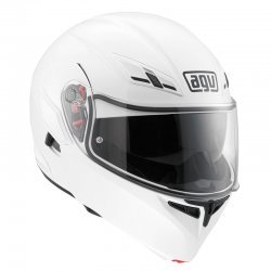 Agv Compact St Mono White Modular Helmets
