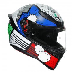 Agv K1 Bang Italy Blue Helmet