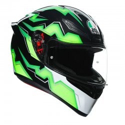 Agv K1 Kripton Black Green Helmet