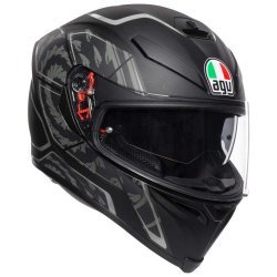 L AGV Helmets E2205 Multicoloured Heringbone Brown 