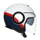 Agv Orbyt Block White Red Fluo Open Face Helmets Agv Orbyt Block White Red Fluo Open Face Helmets