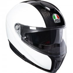 Agv Sportmodular Carbon White Modular Helmets