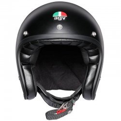 Agv X70 Jet Matt Black Open Face Helmets