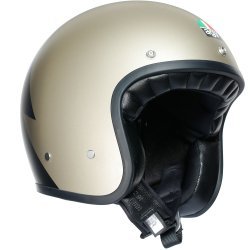Agv X70 Jet Volt Champagne Black Open Face Helmets