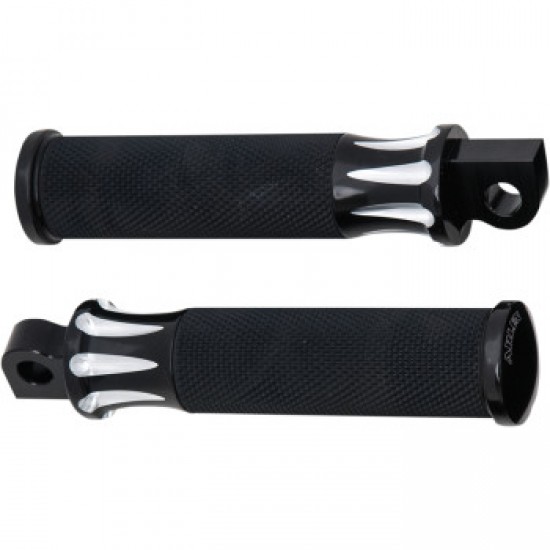 ARLEN NESS FOOTPEGS - DEEP CUT - BLACK # 07-909 ARLEN NESS FOOTPEGS - DEEP CUT - BLACK # 07-909