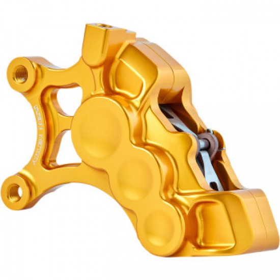 ARLEN NESS 6-PISTON CALIPER - 14" - GOLD # 02-201 ARLEN NESS 6-PISTON CALIPER - 14" - GOLD # 02-201