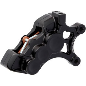 ARLEN NESS 6-PISTON CALIPER - FRONT RIGHT - BLACK - 14" # 02-213