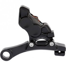 ARLEN NESS 4-PISTON CALIPER - REAR - 11.8" - BLACK # 02-305