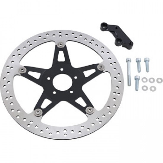 ARLEN NESS BIG BRAKE ROTOR - 14" - FRONT RIGHT - TOURING # 02-921 ARLEN NESS BIG BRAKE ROTOR - 14" - FRONT RIGHT - TOURING # 02-921