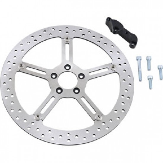 ARLEN NESS BIG BRAKE ROTOR - 15 - FRONT LEFT - HARLEY-DAVIDSON # 02-965 ARLEN NESS BIG BRAKE ROTOR - 15 - FRONT LEFT - HARLEY-DAVIDSON # 02-965