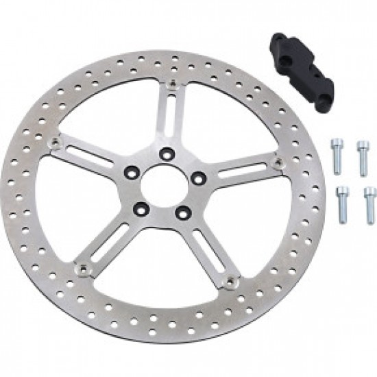 ARLEN NESS BIG BRAKE ROTOR - 15 - FRONT LEFT - SPORTSTER # 02-966 ARLEN NESS BIG BRAKE ROTOR - 15 - FRONT LEFT - SPORTSTER # 02-966