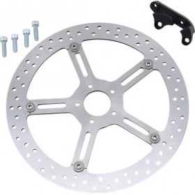 ARLEN NESS BIG BRAKE ROTOR - 15 - FRONT LEFT - SOFTAIL # 02-983