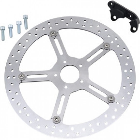 ARLEN NESS BIG BRAKE ROTOR - 15 - FRONT LEFT - SOFTAIL # 02-983 ARLEN NESS BIG BRAKE ROTOR - 15 - FRONT LEFT - SOFTAIL # 02-983