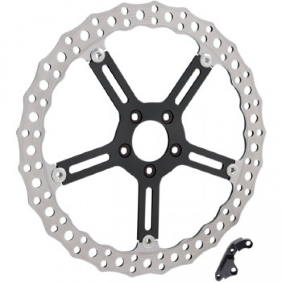 ARLEN NESS JAGGED BRAKE ROTOR - 15" - LEFT - HUB-MOUNT # 02-990 ARLEN NESS JAGGED BRAKE ROTOR - 15" - LEFT - HUB-MOUNT # 02-990