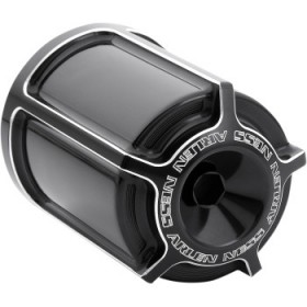 ARLEN NESS BEVELED OIL FILTER BLACK # 03-463