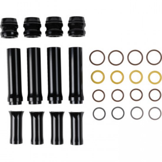 ARLEN NESS PUSHROD TUBE COVER KIT - 10 GAUGE - BLACK - M8 # 03-636 ARLEN NESS PUSHROD TUBE COVER KIT - 10 GAUGE - BLACK - M8 # 03-636