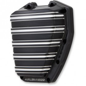 ARLEN NESS CAM COVER - 10 GAUGE - BLACK ANODIZED WITH MACHINED ACCENTS # 03-963